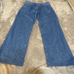 Favorite daughter wide leg high rise jean